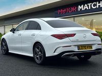 Used Mercedes CLA180 AMG line 2021 White Sedan