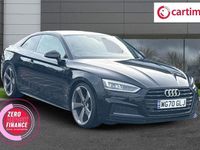 Used Audi A5 Black Edition 190 HP (139 kW) 2020 Black Coupe