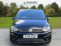 Second-hand VW Touran R-line 2019 Negru Monovolum