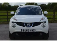 Gebraucht Nissan Juke Acenta 110 PS (80 kW) 2012 Weiß SUV