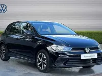 Used VW Polo Match 95 HP (69 kW) 2025 Deep black pearlescent Hatchback