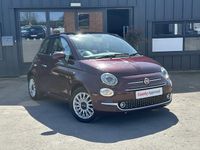Used Fiat 500 Lounge 69 HP (50 kW) 2018 Red Hatchback