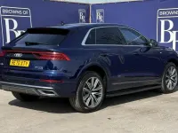 Used Audi Q8 S-Line 340 HP (250 kW) 2020 Blue SUV