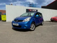 Used Nissan Note Acenta 86 HP (63 kW) 2009 Blue Hatchback