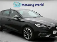 Used Seat Leon FR Sport 110 HP (80 kW) 2023 Black Hatchback