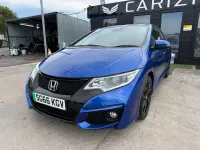 Used Honda Civic Sport 100 HP (73 kW) 2016 Blue Hatchback