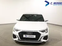 Used Audi A3 S-Line 150 HP (110 kW) 2022 White Sedan