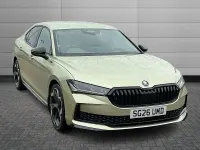 New Skoda Superb SportLine 110 HP (80 kW) 2026 Ice tea yellow metallic Hatchback