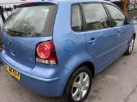 Used VW Polo Match 70 HP (51 kW) 2008 Blue Hatchback