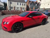 Used Bentley Continental 528 HP (388 kW) 2017 Red Coupe