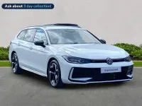 New VW Passat R-line 150 HP (110 kW) 2026 White Estate