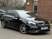 Usado Mercedes A180 AMG Line Premium 2017 Preto Citadino