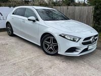 Used Mercedes A200 AMG line 150 HP (110 kW) 2021 White Hatchback