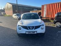 Begagnad Nissan Juke Visia 2011 Vit SUV