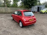 Used Nissan Micra Acenta 2008 Red Hatchback