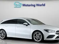 Used Mercedes CLA200 AMG line 163 HP (119 kW) 2022 White Coupe