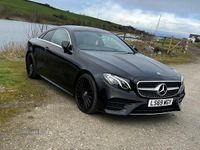 Used Mercedes E220 AMG line 194 HP (142 kW) 2019 Black Coupe
