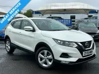 Used Nissan Qashqai Acenta Premium 115 HP (84 kW) 2019 White SUV