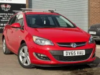 Used Vauxhall Astra SRi 115 HP (84 kW) 2015 Red Estate