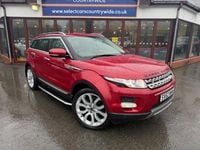 Begagnad Land Rover Range Rover evoque Prestige 150 HK (110 kW) 2012 Röd SUV