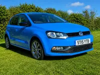 Used VW Polo Design 2015 Blue Hatchback
