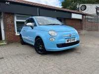 Used Fiat 500 69 HP (50 kW) 2013 Blue Hatchback