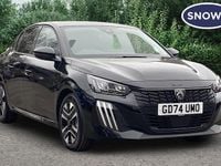 Used Peugeot 208 Allure 101 HP (74 kW) 2025 Black Hatchback