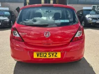 Used Vauxhall Corsa Active 2012 Red Hatchback