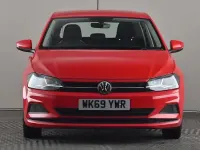 Begagnad VW Polo Edition 65 HK (47 kW) 2019 Röd Halvkombi