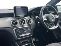Used Mercedes CLA180 AMG line 122 HP (89 kW) 2017 Grey Coupe
