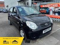 Used Kia Picanto 60 HP (44 kW) 2009 Black Hatchback