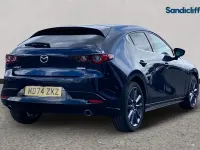 Used Mazda 3 Exclusive-Line 140 HP (102 kW) 2025 Blue Hatchback