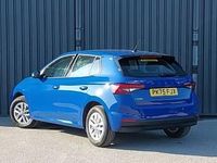 New Skoda Fabia SE 95 HP (69 kW) 2025 Blue Hatchback