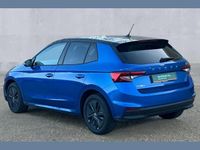 Used Skoda Fabia Design Edition 116 HP (85 kW) 2025 Race blue black magic pearlescent Hatchback