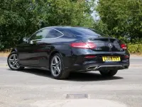 Used Mercedes C200 AMG line 198 HP (145 kW) 2019 Black Coupe