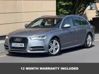 Used Audi A6 S-Line 190 HP (139 kW) 2015 Grey Estate