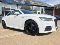 Used Audi TT S-Line 184 HP (135 kW) 2016 White Coupe