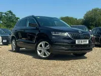 Used Skoda Karoq SE L 115 HP (84 kW) 2018 Black SUV