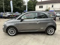 Used Fiat 500 Lounge 69 HP (50 kW) 2012 Grey Cabriolet