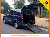 Used Peugeot Rifter Allure Premium 100 HP (73 kW) 2021 Blue MPV