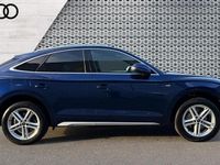 Used Audi Q5 S-Line 265 HP (194 kW) 2022 Blue SUV