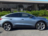 Used Audi Q4 Sportback e-tron Black Edition 210 kW (286 HP) 2025 Blue SUV