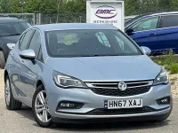 Used Vauxhall Astra 110 HP (80 kW) 2017 Silver Hatchback