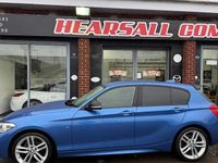 Used BMW 118 M Sport 136 HP (100 kW) 2017 Blue Hatchback
