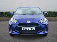 New Toyota Yaris 2026 Blue Hatchback