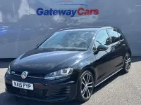 Used VW Golf VII GTD 2015 Black Hatchback