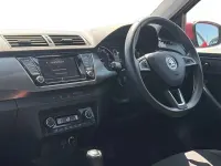 Used Skoda Fabia SE L 110 HP (80 kW) 2019 Red Hatchback