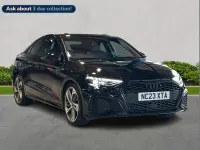 Used Audi A3 Black Edition 147 HP (108 kW) 2019 Grey Sedan