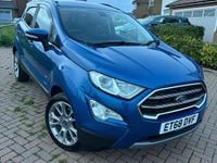 Used Ford Ecosport Titanium 125 HP (91 kW) 2019 Blue SUV