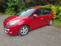 Used Renault Scénic III Dynamique 110 HP (80 kW) 2011 Red MPV